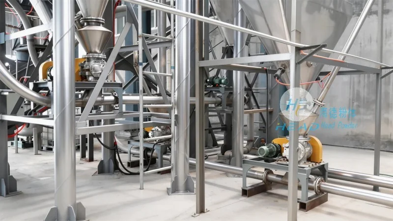 Projek Pengangkutan Bahan Bertekanan Negatif untuk Kuwait Mishref Light Powder