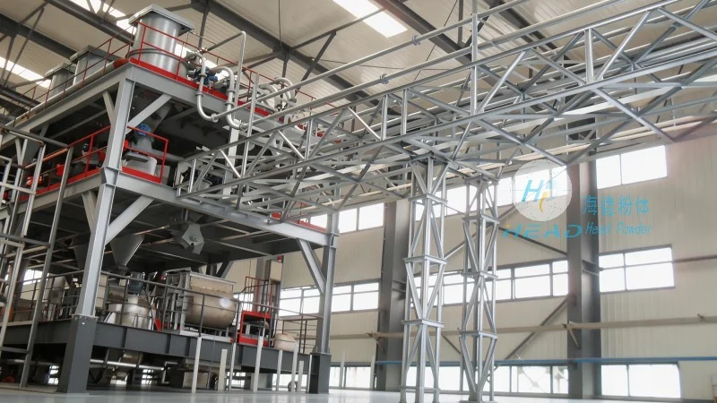 Penyelesaian Pengangkutan Pneumatik untuk Pellet PVC