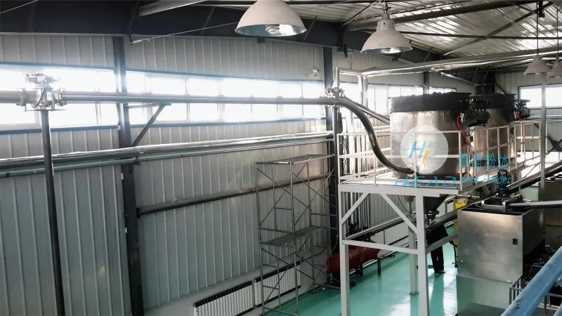 Poland Lublin Batu Liat Lithium Serbuk Debu Tahan, Pengangkutan Pneumatik, Projek Penuh