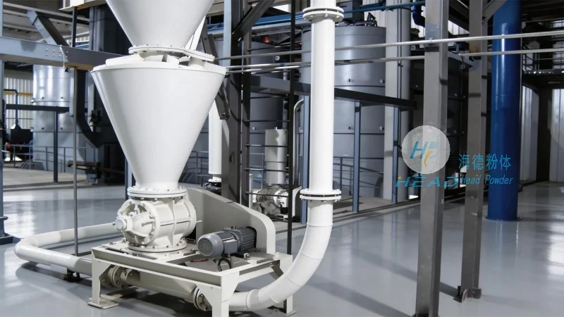 Sistem Pengangkutan Pneumatik Serbuk Aluminium
