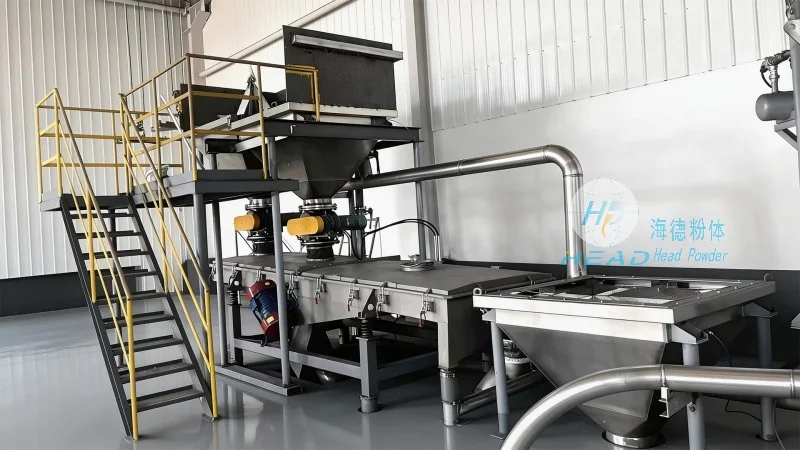 Filipina Tacloban Serbuk Pengurangan Sulfur, Pompa Silo, Penghantaran Fasa Padat, Projek Siap Sedia