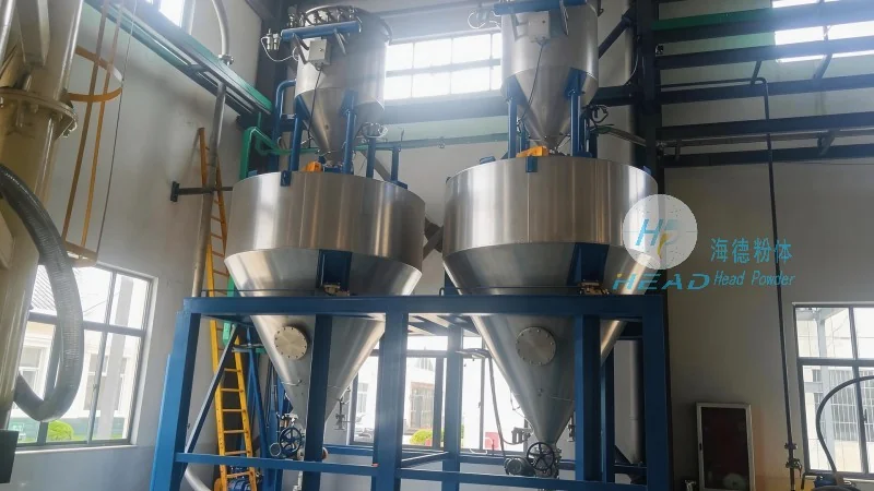 Penyelesaian Pengangkutan Pneumatik untuk Partikel Siere Molekul