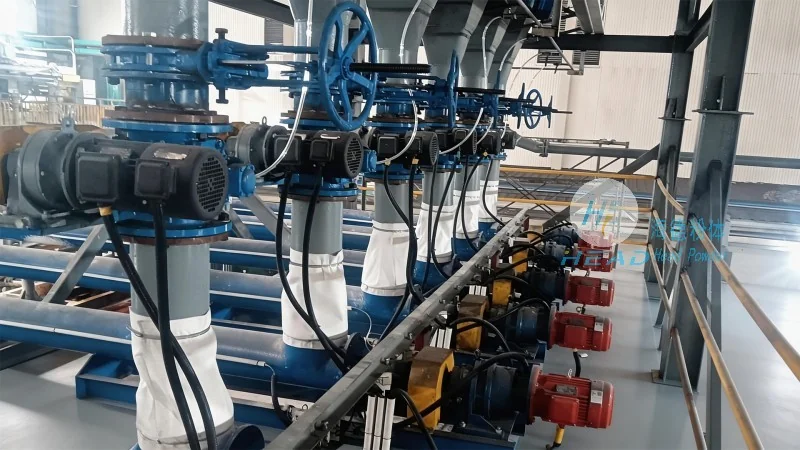 Contoh Sistem Pengangkutan Perlindungan Nitrogen Serbuk Logam di Ayutthaya, Thailand