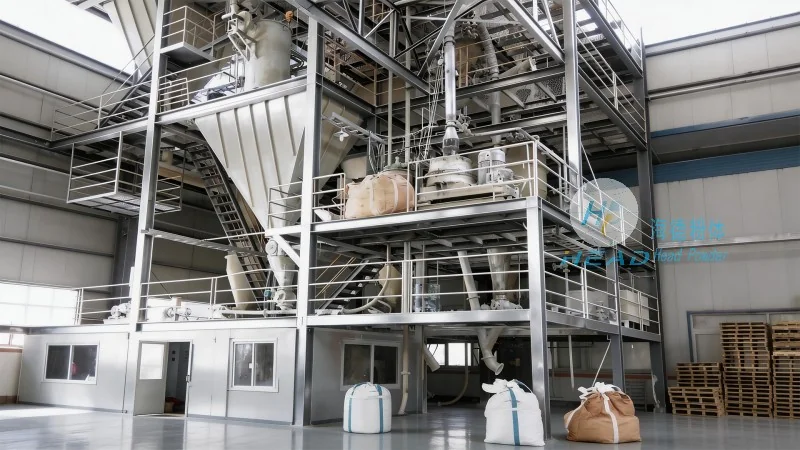 Sistem Pengangkutan Pneumatik untuk Serbuk Oksida Magnesium