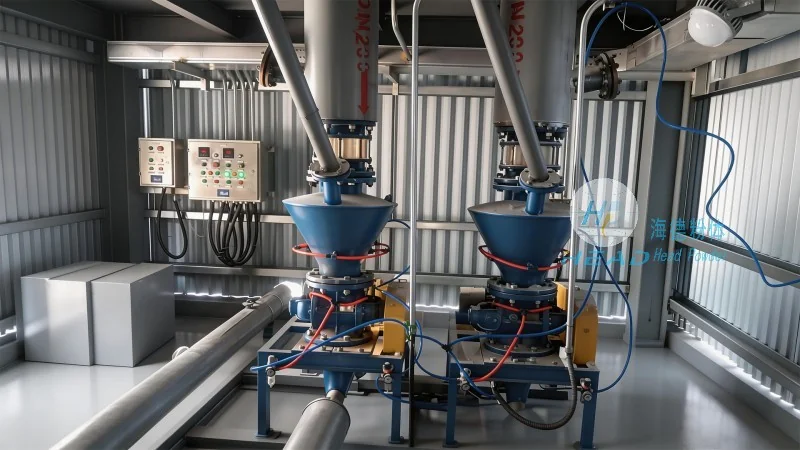 Sistem Pengangkutan Pneumatik untuk Serbuk Karbon Aktif Perubatan
