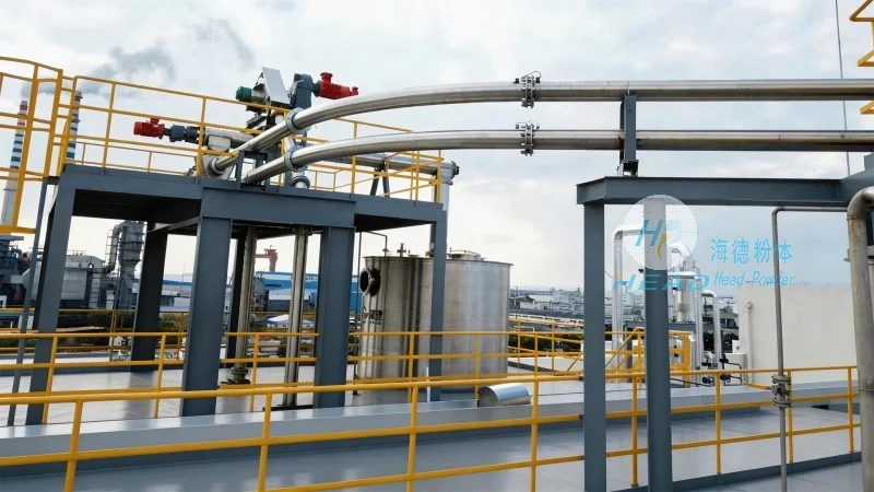 Singapore Seletar Desulfurization Hydrated Lime Powder Automatic Dosing Set Keseluruhan Projek