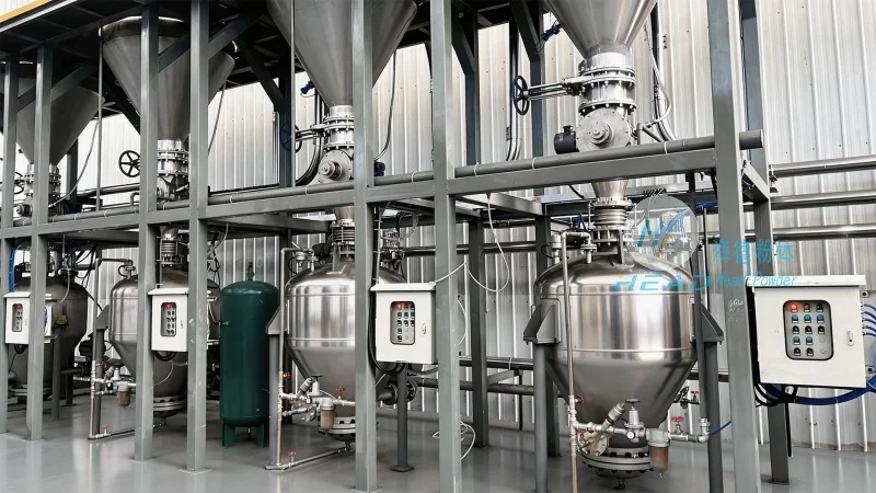 Jordan Karak Ultra-fine Silica Powder Closed Explosion-proof Conveying Engineering Project