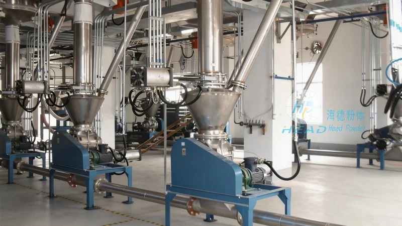 Penyelesaian pengangkutan serbuk biomass melalui udara