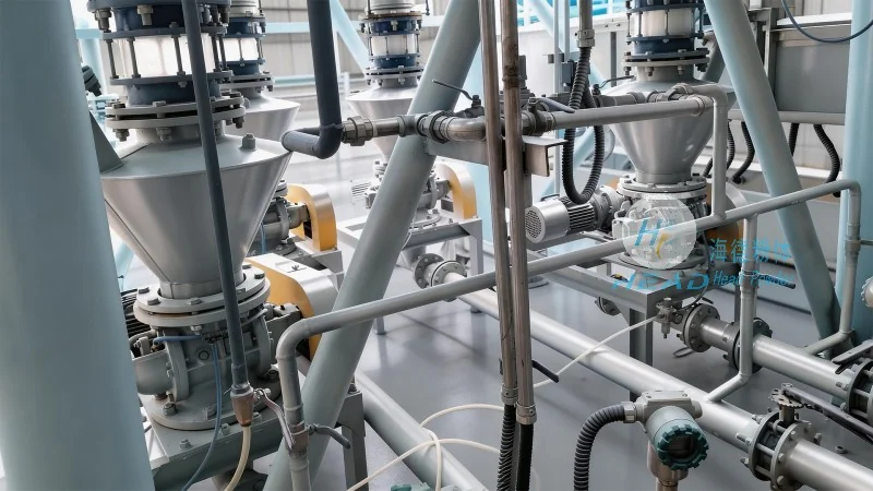 Penyelesaian Pengangkutan Pneumatik untuk Bahan Bedak Ultra Halus Kaolin