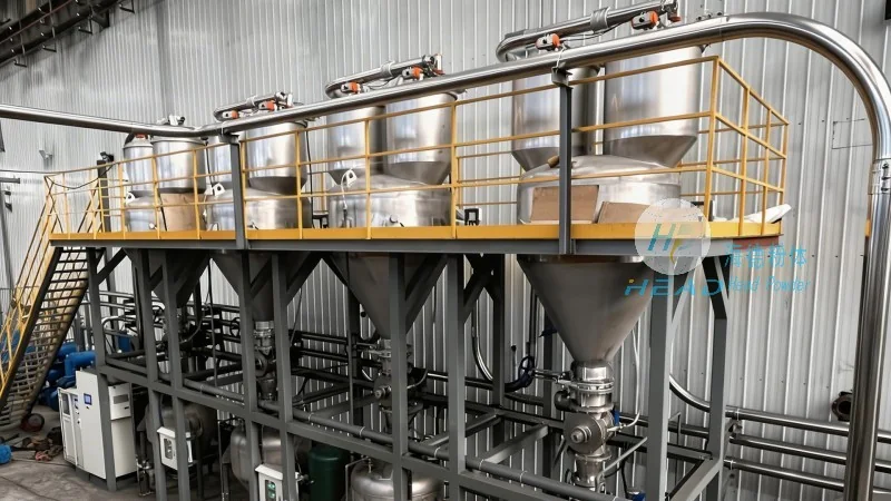 Penyelesaian Pengangkutan Pneumatik untuk Serbuk Alumina dalam Aluminium Elektrolit