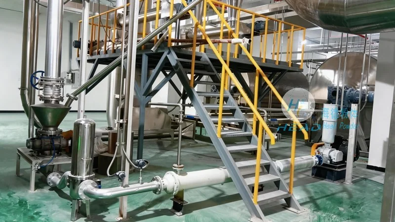 Sistem Pengangkutan Pneumatik Bahan Padat Air Ammonia