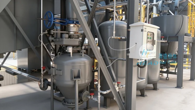 Penyelesaian Pengangkutan Pneumatik untuk Serbuk Alumina dalam Aluminium Elektrolit