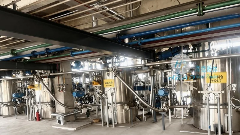 Contoh Sistem Pengangkutan Pneumatik Anti-Bridging untuk Aditif Getah dan Plastik di Silo di Bursa, Turki