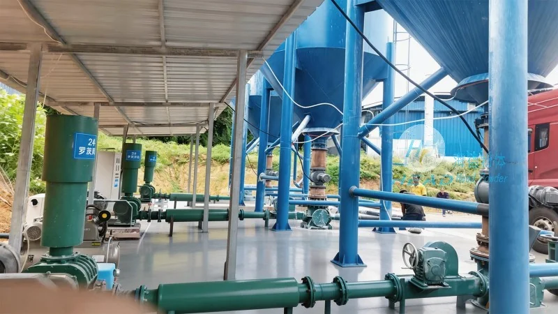 Penyelesaian Pengangkutan Pneumatik Serbuk Polyimide